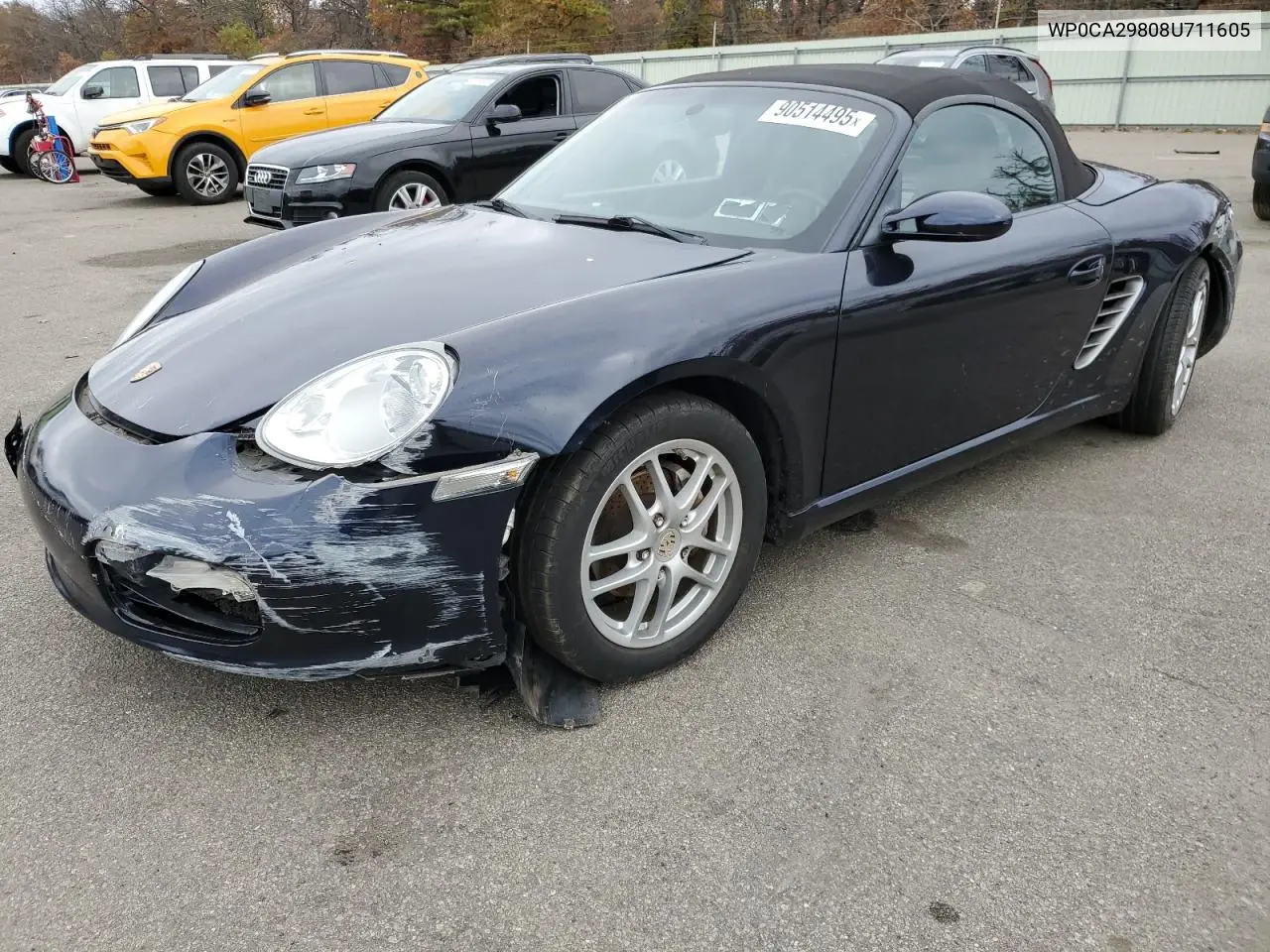WP0CA29808U711605 2008 Porsche Boxster