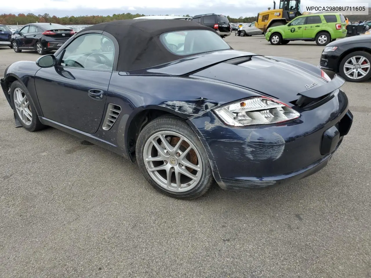 WP0CA29808U711605 2008 Porsche Boxster