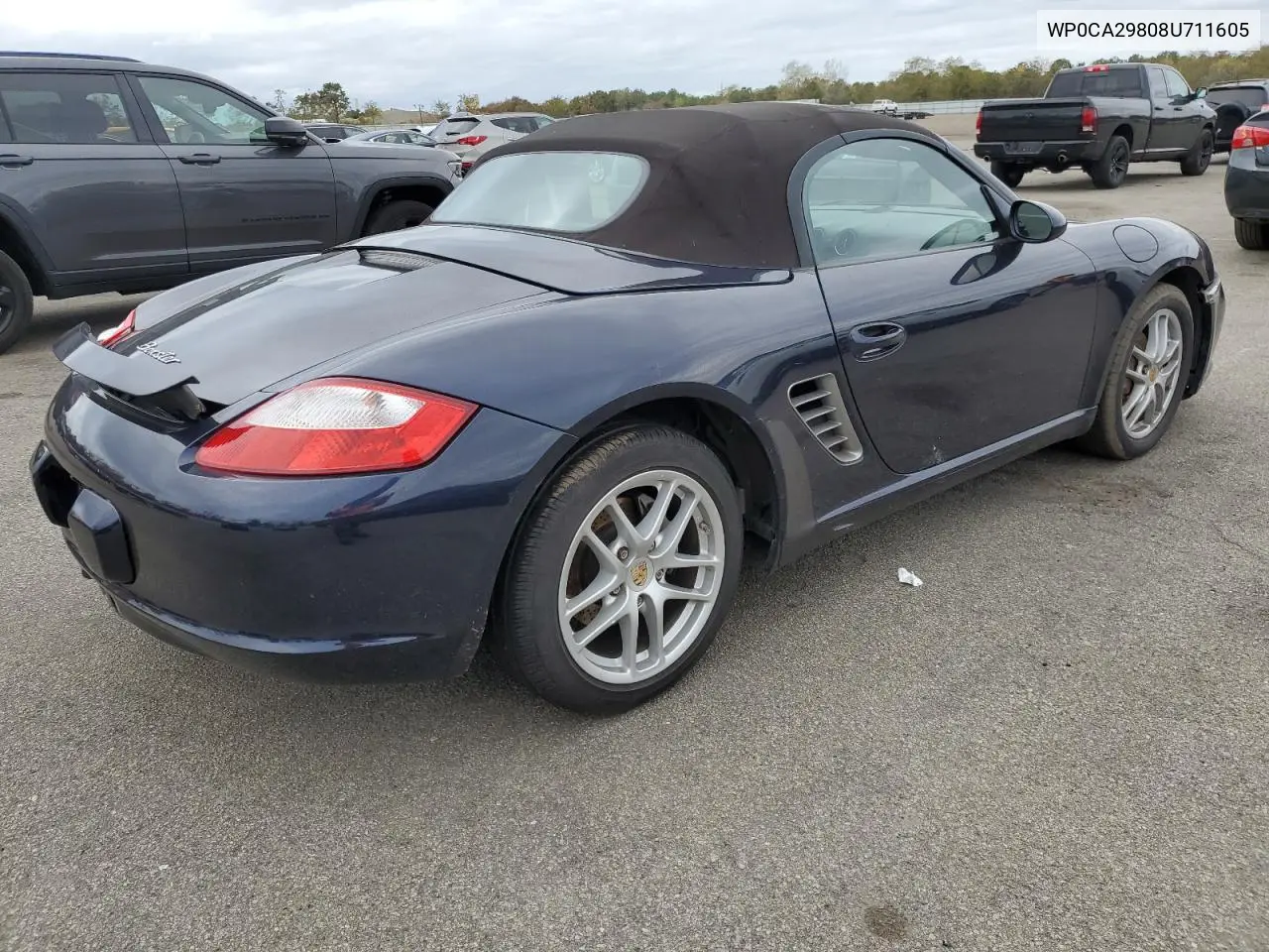WP0CA29808U711605 2008 Porsche Boxster