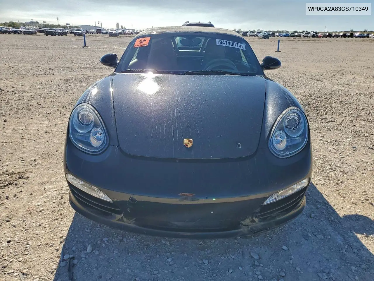 WP0CA2A83CS710349 2012 Porsche Boxster