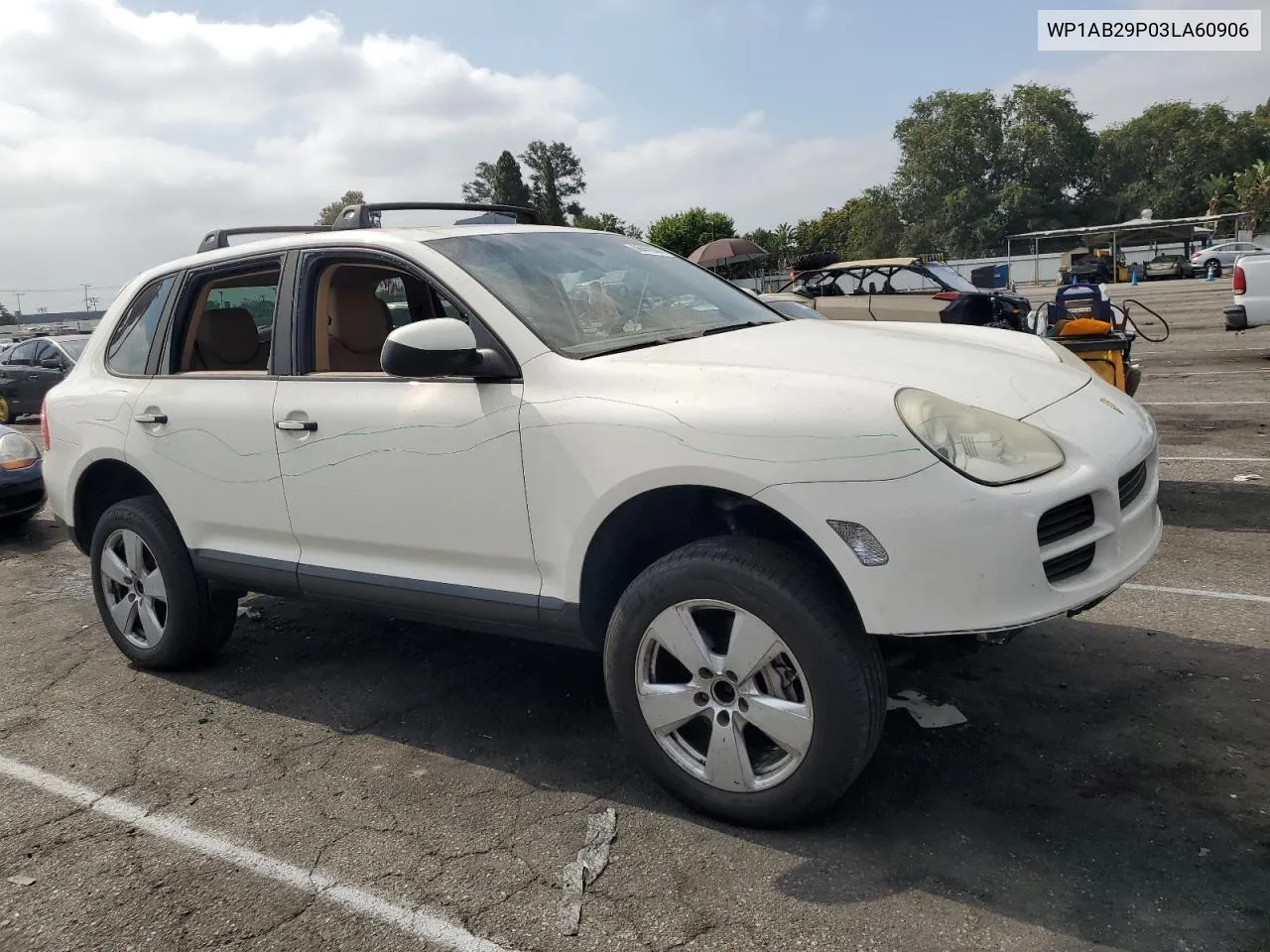 2003 Porsche Cayenne S VIN: WP1AB29P03LA60906 Lot: 58461044