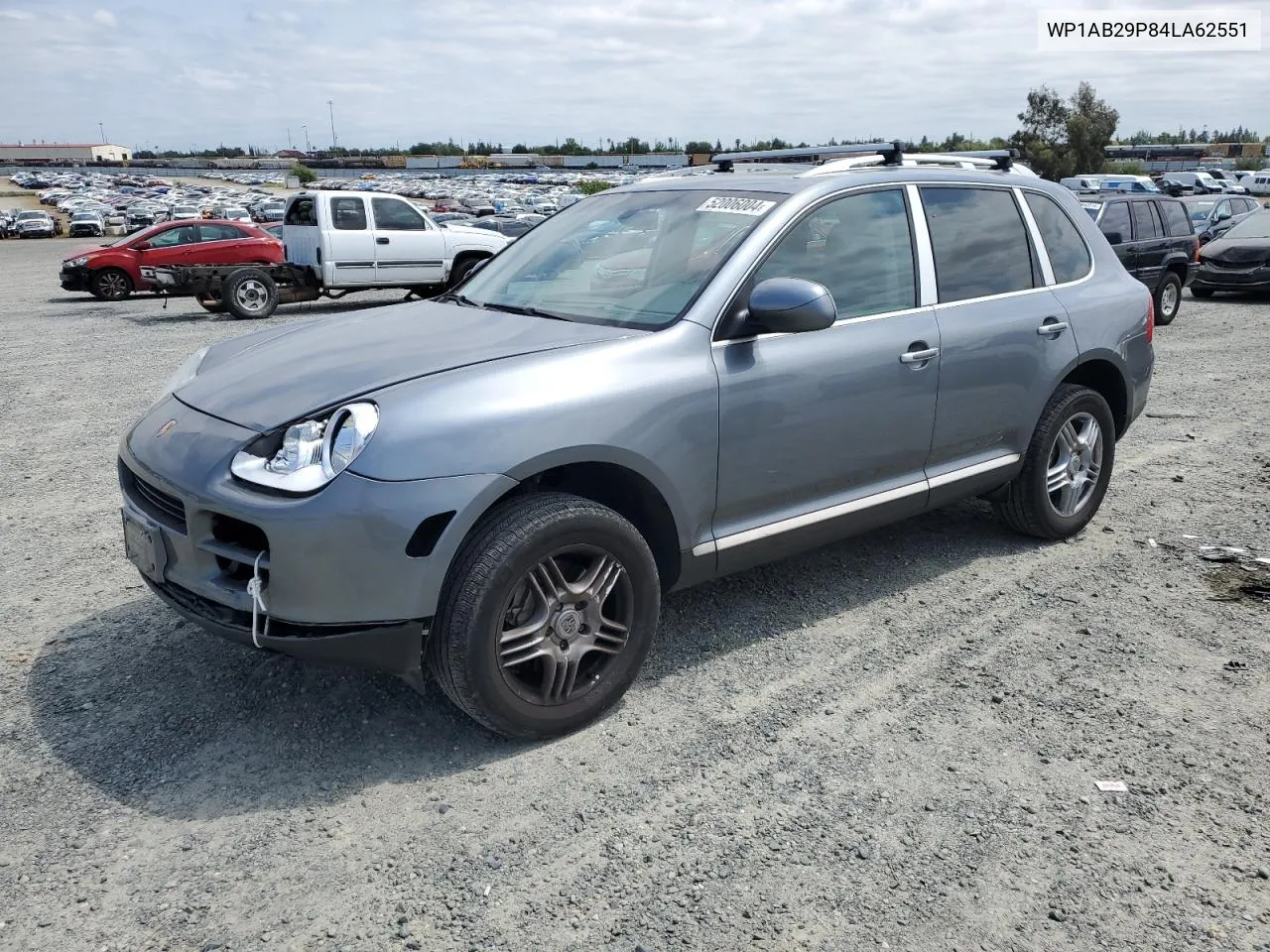 2004 Porsche Cayenne S VIN: WP1AB29P84LA62551 Lot: 52006004