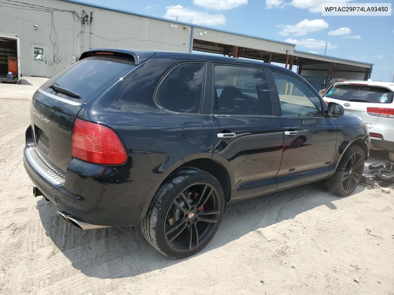 2004 Porsche Cayenne Turbo VIN: WP1AC29P74LA93450 Lot: 52765514