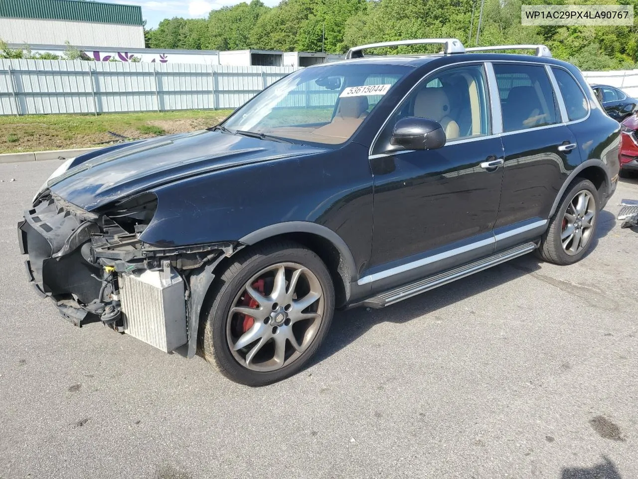 2004 Porsche Cayenne Turbo VIN: WP1AC29PX4LA90767 Lot: 53615044