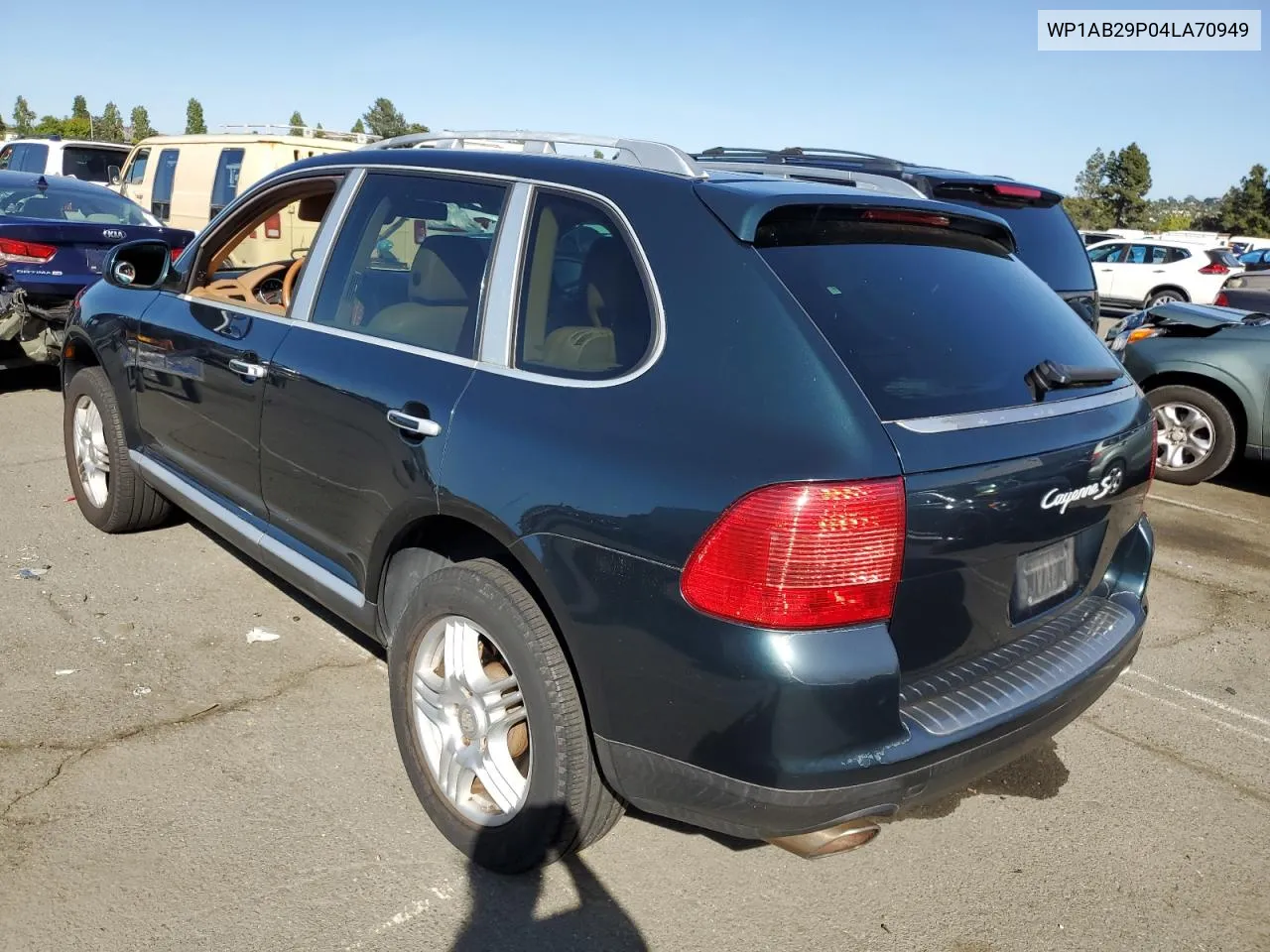 2004 Porsche Cayenne S VIN: WP1AB29P04LA70949 Lot: 53663014