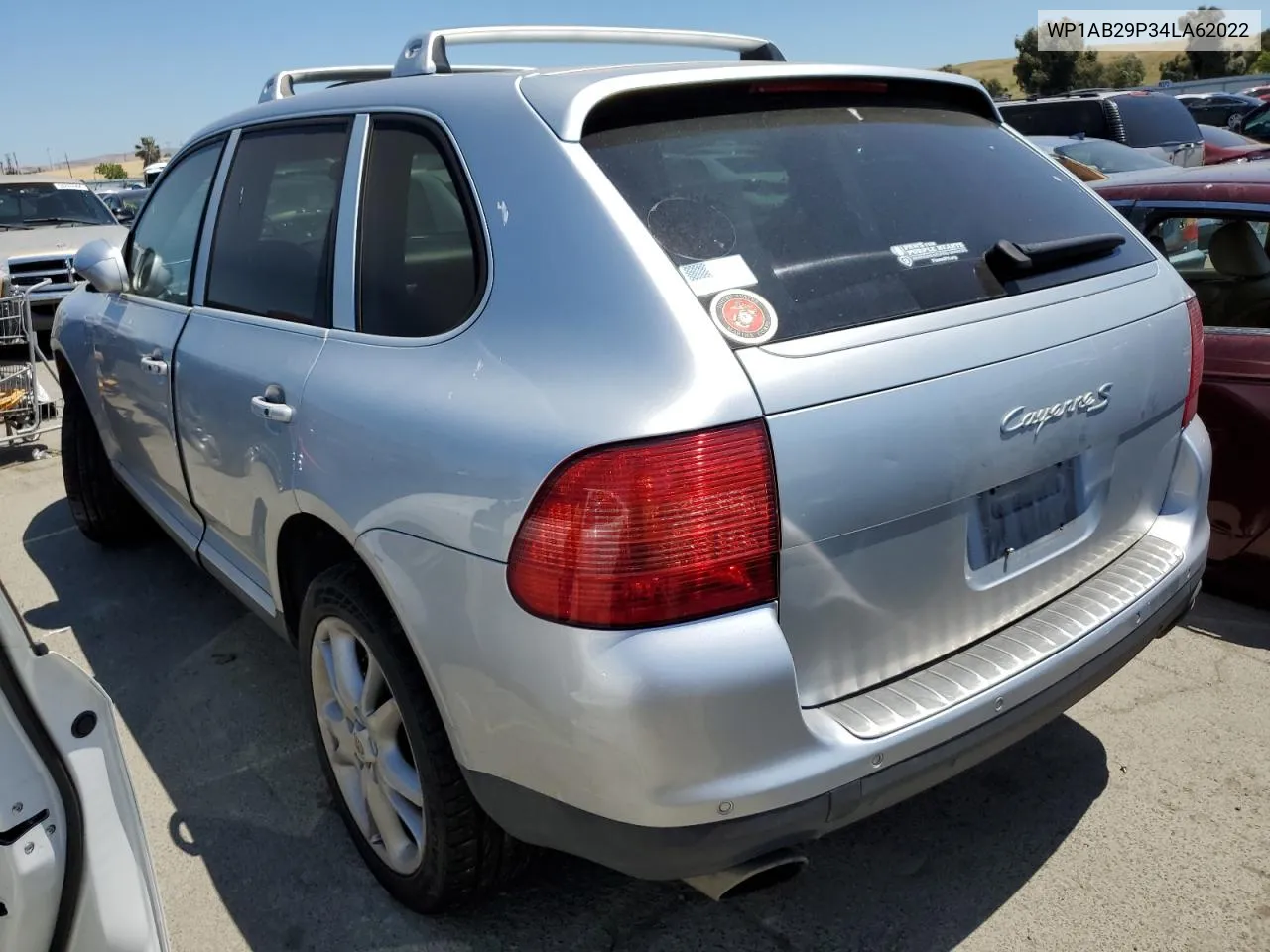 2004 Porsche Cayenne S VIN: WP1AB29P34LA62022 Lot: 54837844