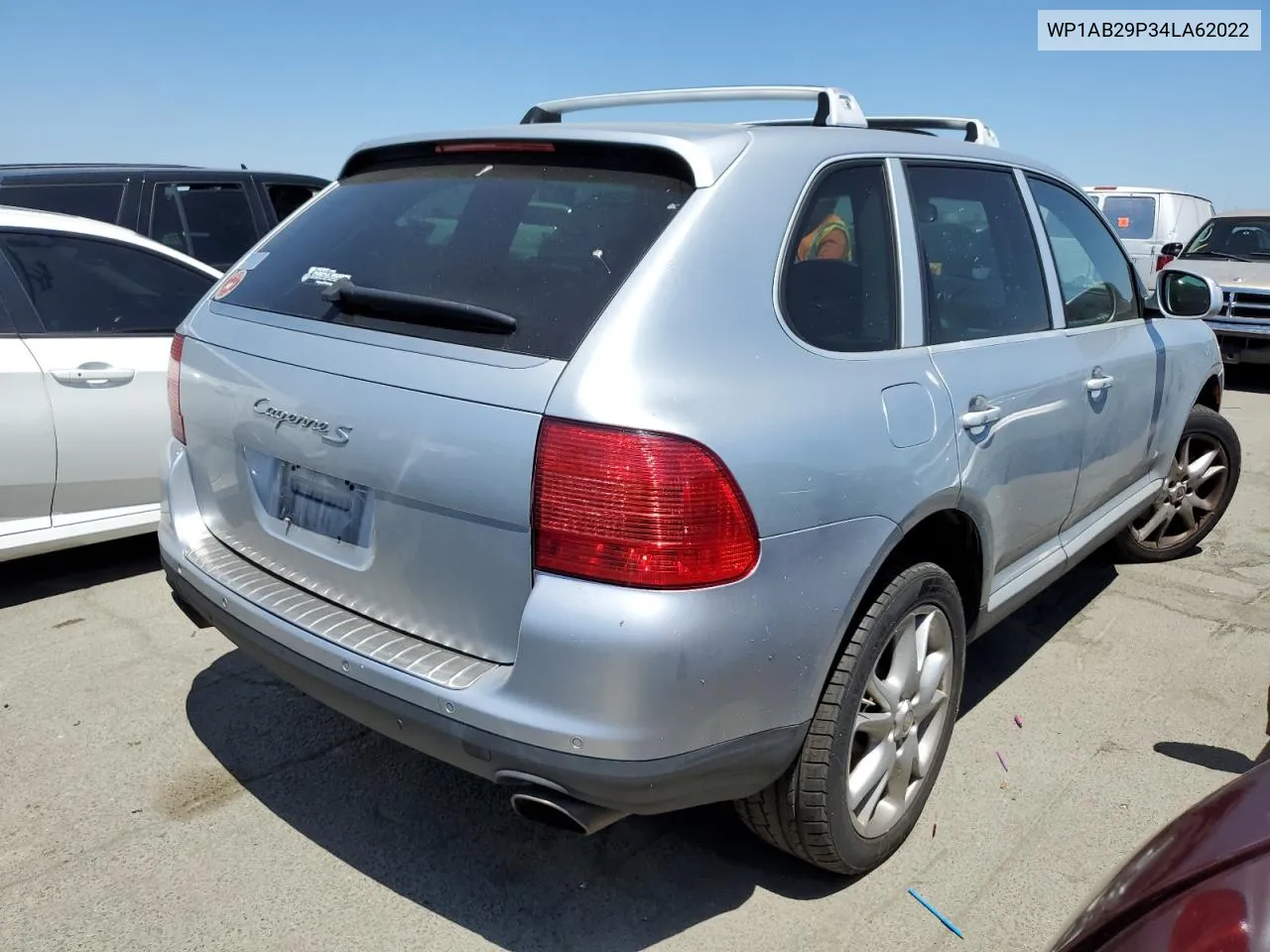 2004 Porsche Cayenne S VIN: WP1AB29P34LA62022 Lot: 54837844