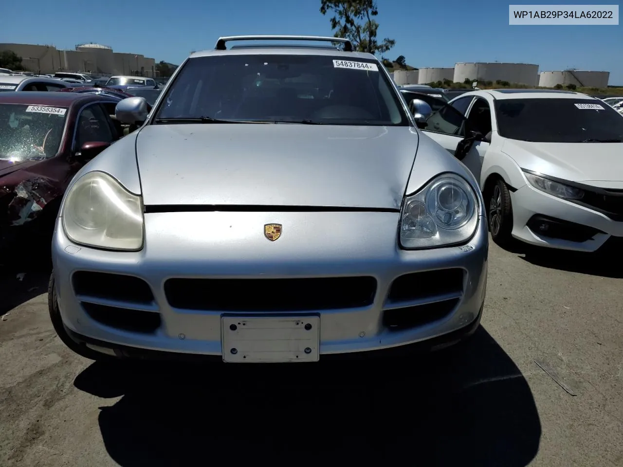 2004 Porsche Cayenne S VIN: WP1AB29P34LA62022 Lot: 54837844