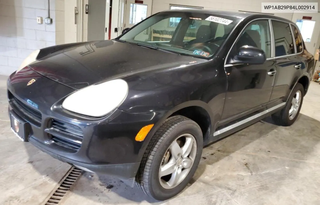 2004 Porsche Cayenne S VIN: WP1AB29P84L002914 Lot: 56102744