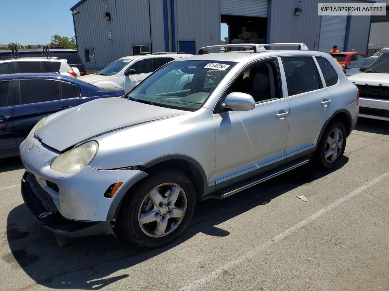 2004 Porsche Cayenne S VIN: WP1AB29P34LA68712 Lot: 57545884