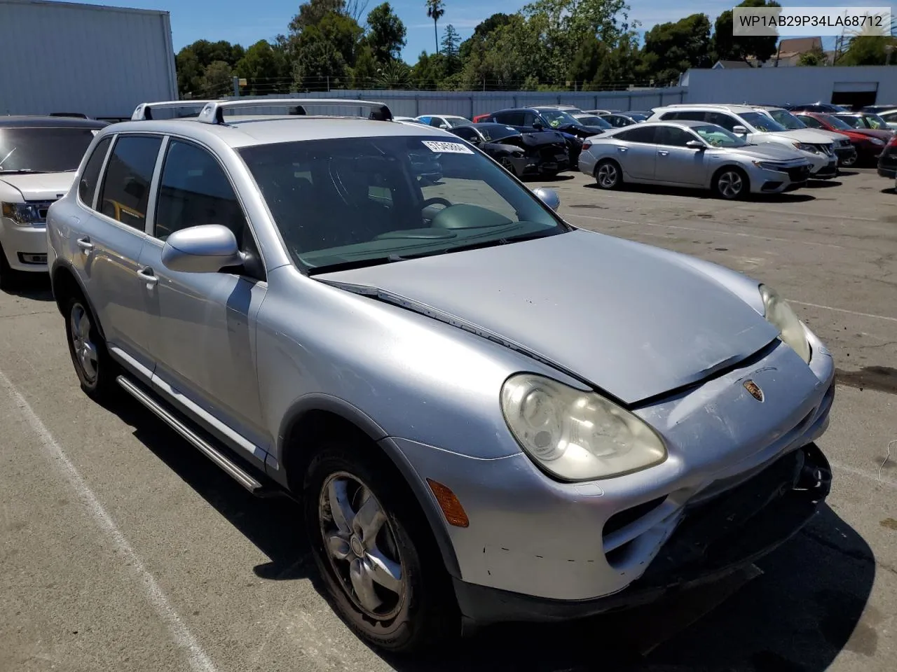 2004 Porsche Cayenne S VIN: WP1AB29P34LA68712 Lot: 57545884