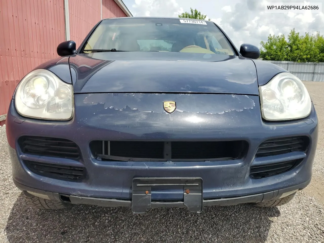 2004 Porsche Cayenne S VIN: WP1AB29P94LA62686 Lot: 57730714