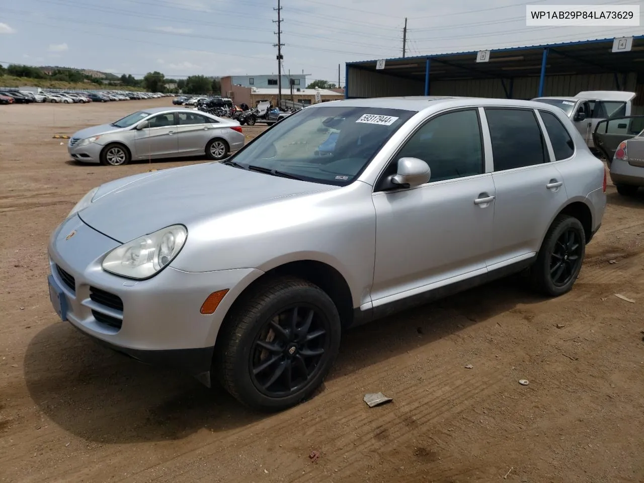 2004 Porsche Cayenne S VIN: WP1AB29P84LA73629 Lot: 59317944