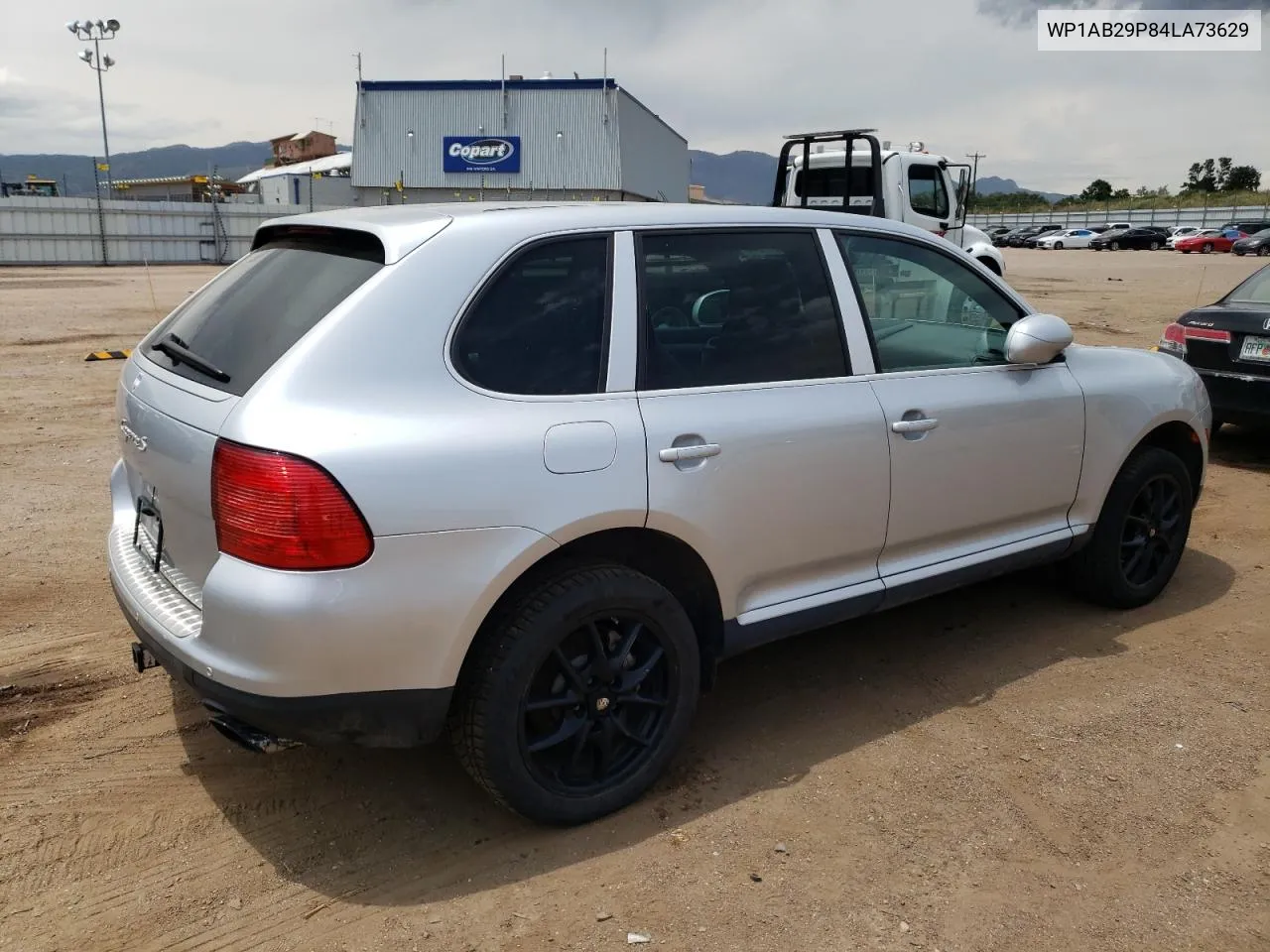 2004 Porsche Cayenne S VIN: WP1AB29P84LA73629 Lot: 59317944