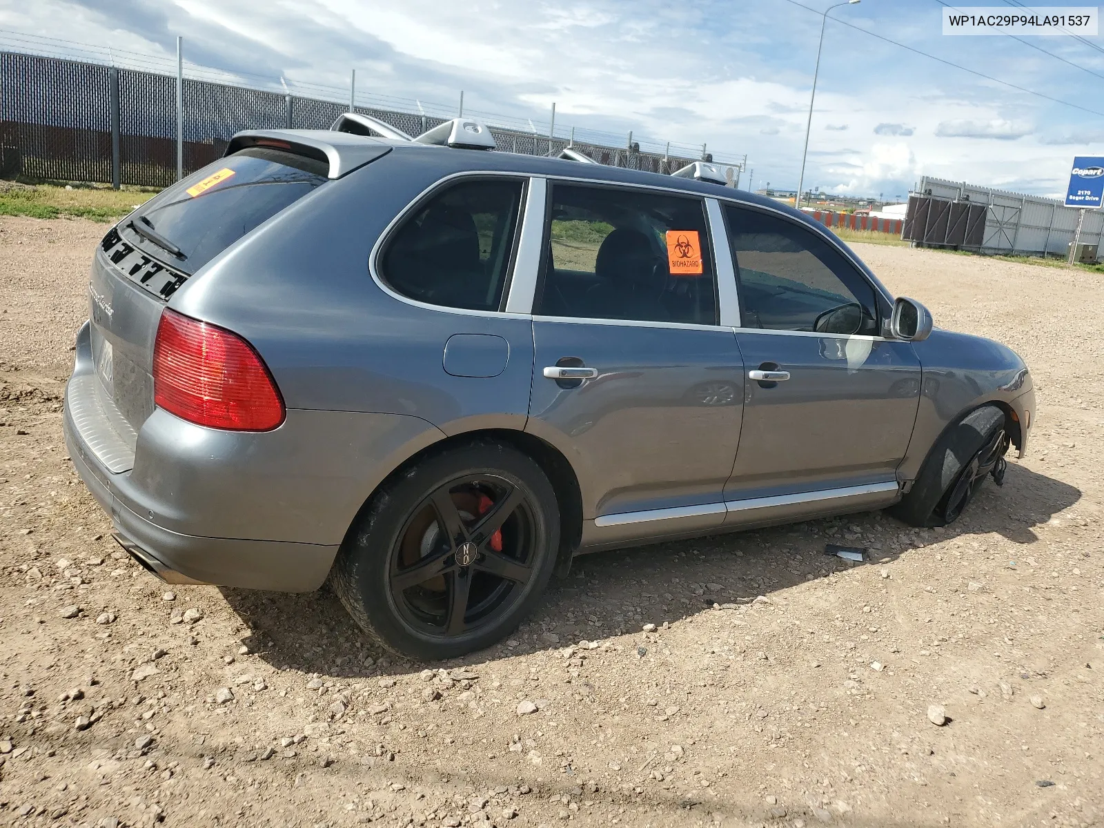 2004 Porsche Cayenne Turbo VIN: WP1AC29P94LA91537 Lot: 61285944