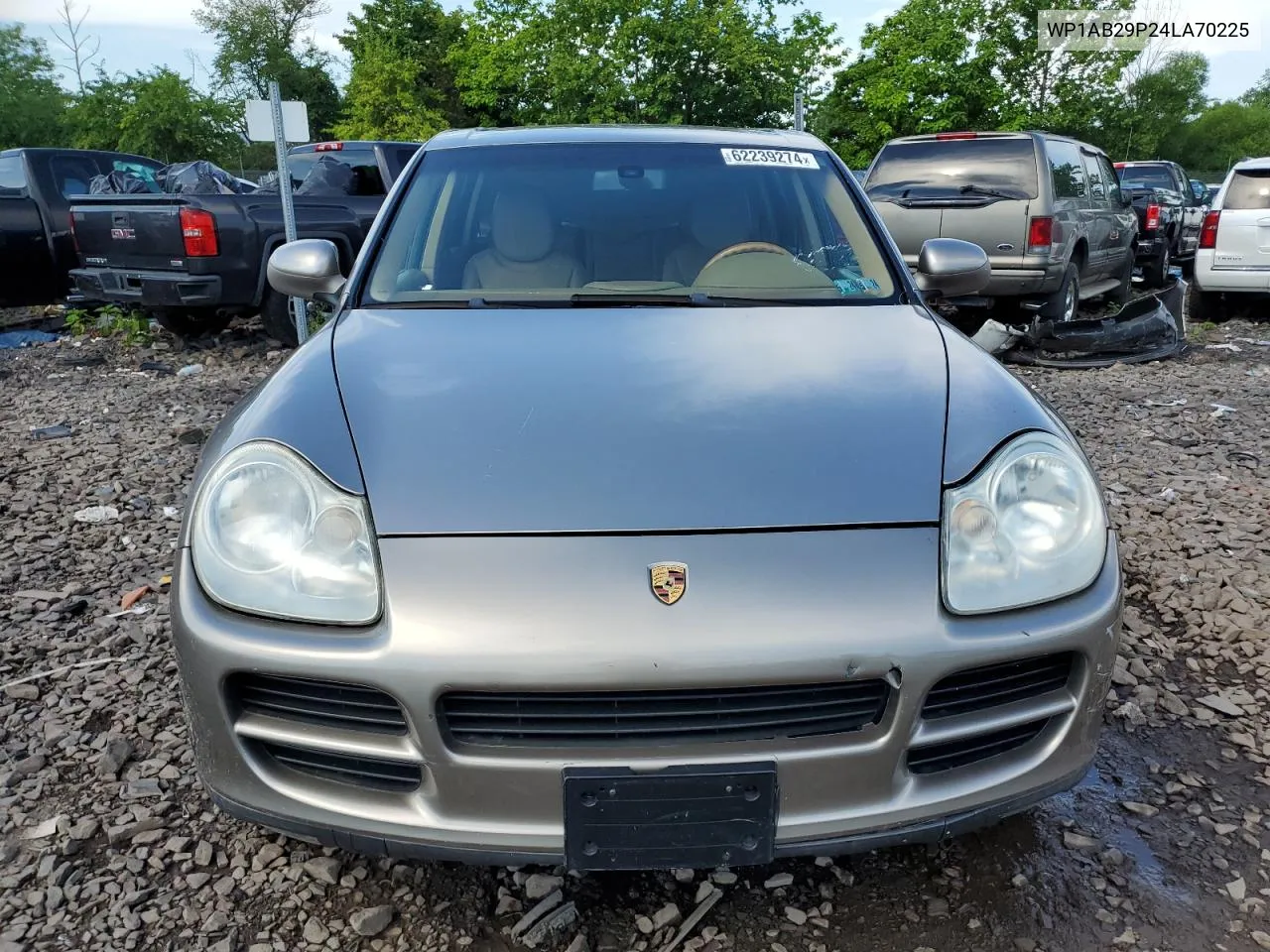 2004 Porsche Cayenne S VIN: WP1AB29P24LA70225 Lot: 62239274