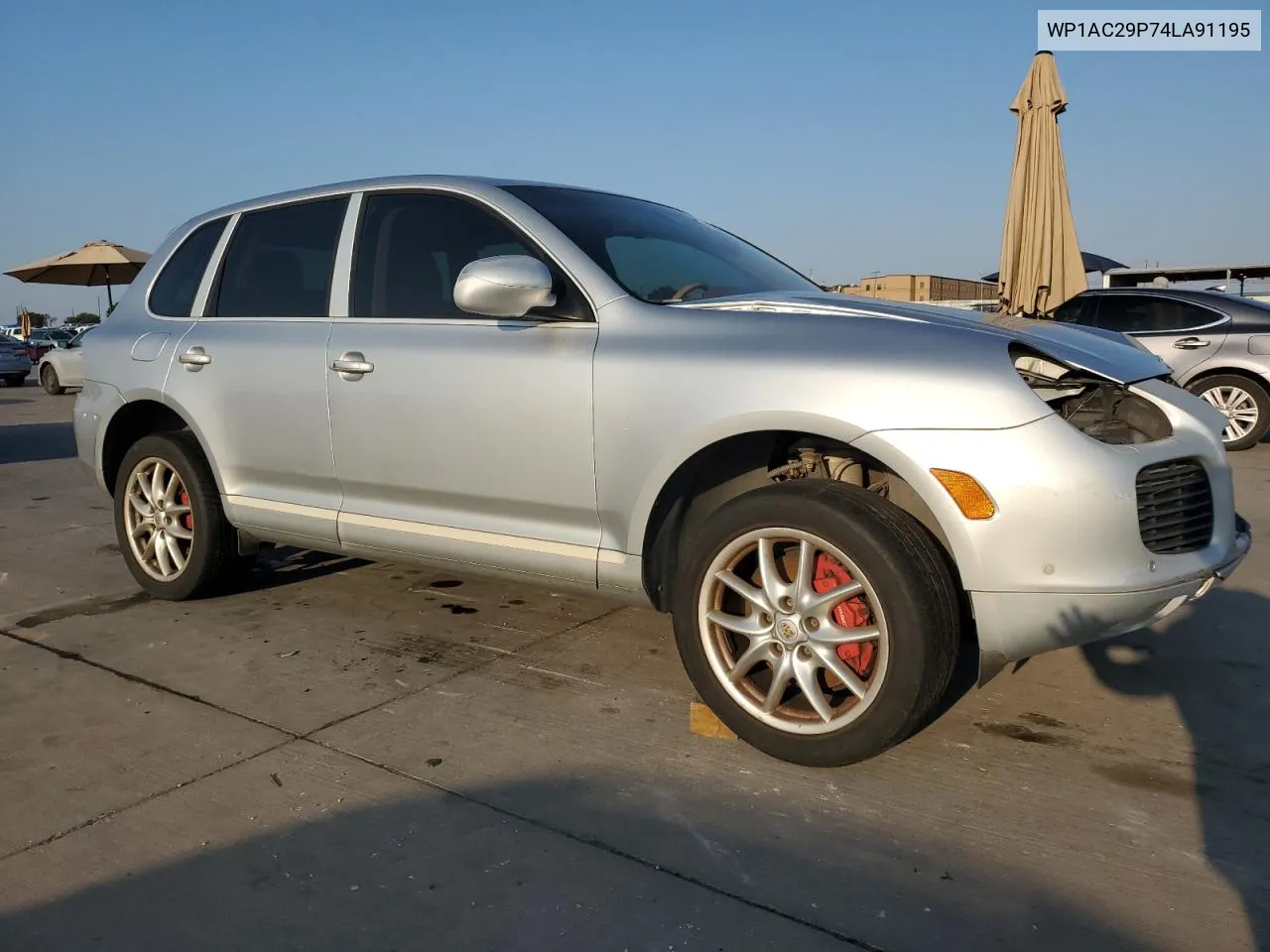 2004 Porsche Cayenne Turbo VIN: WP1AC29P74LA91195 Lot: 66501644