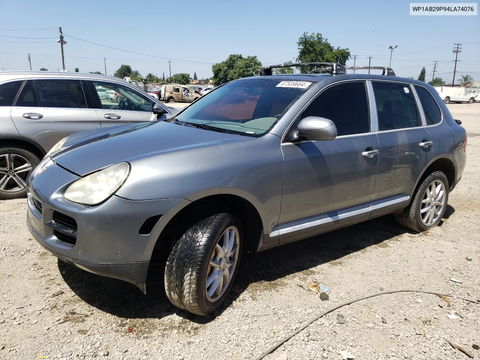 2004 Porsche Cayenne S VIN: WP1AB29P94LA74076 Lot: 67539664