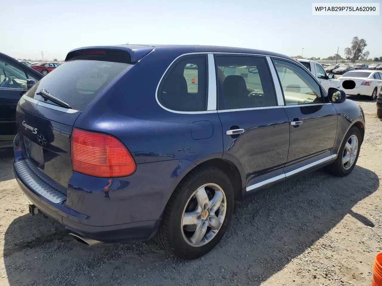 2005 Porsche Cayenne S VIN: WP1AB29P75LA62090 Lot: 56124034