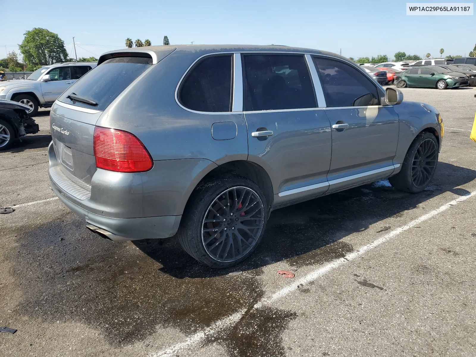 2005 Porsche Cayenne Turbo VIN: WP1AC29P65LA91187 Lot: 65861054