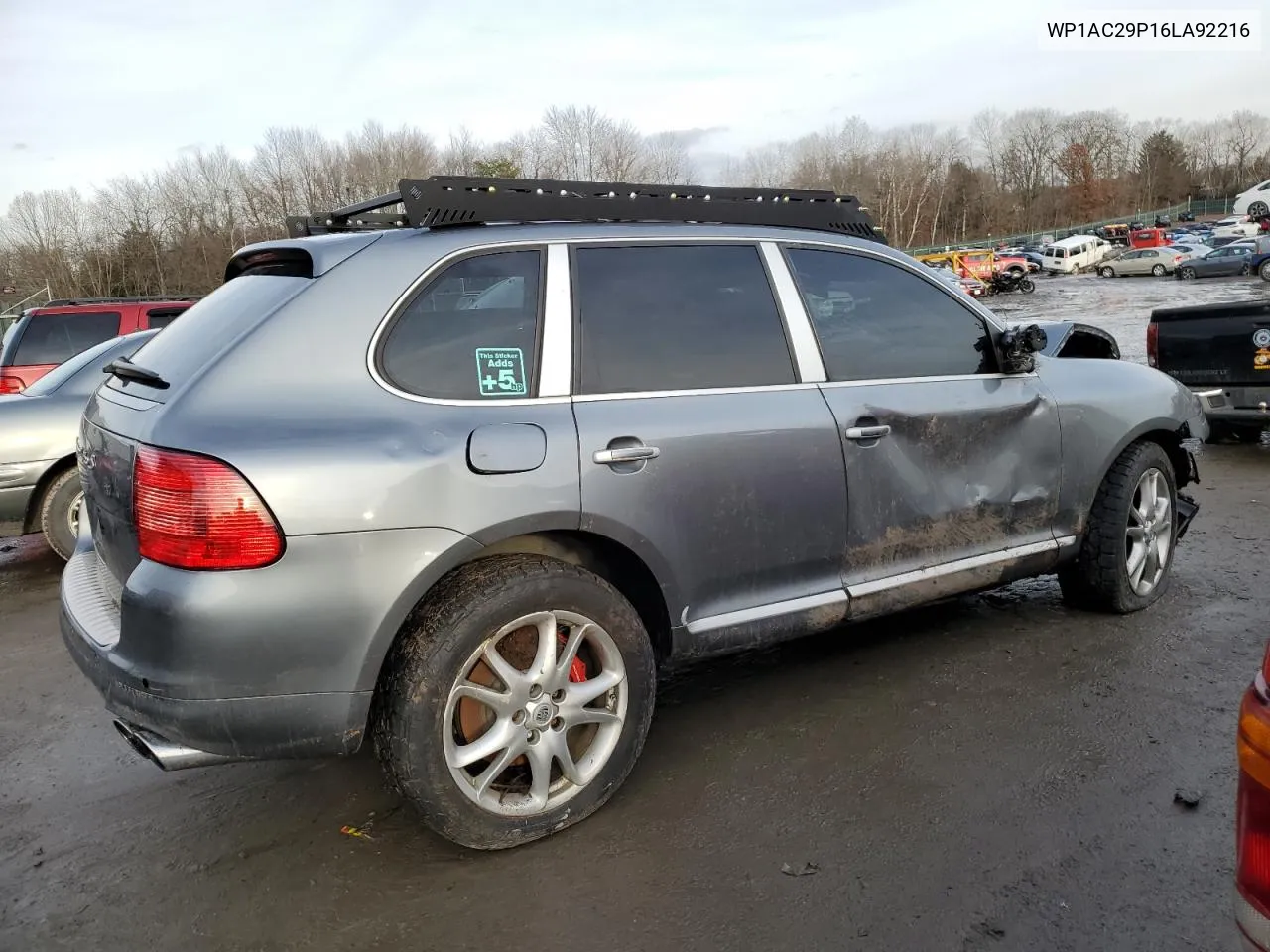 WP1AC29P16LA92216 2006 Porsche Cayenne Turbo