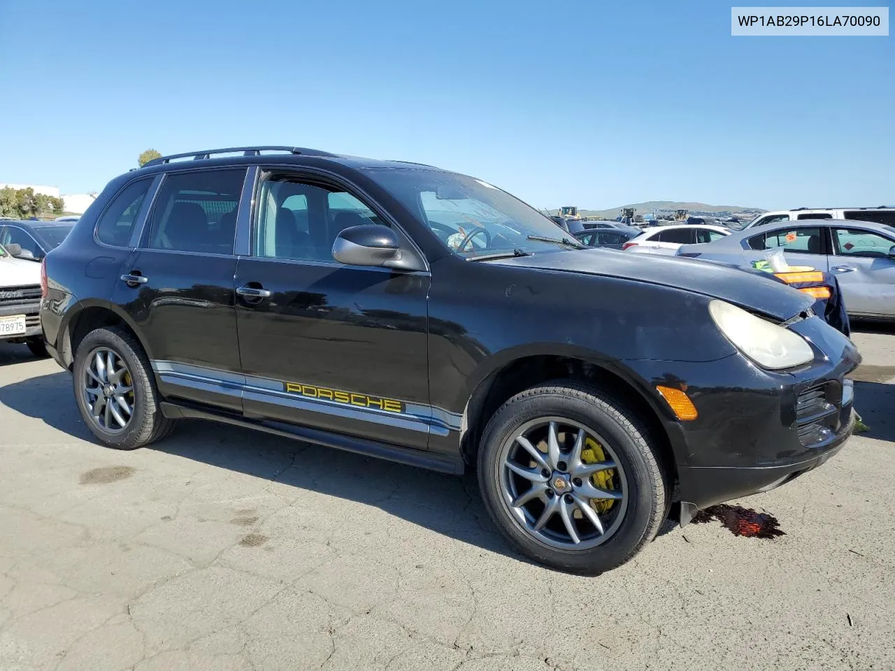 2006 Porsche Cayenne S VIN: WP1AB29P16LA70090 Lot: 53536074