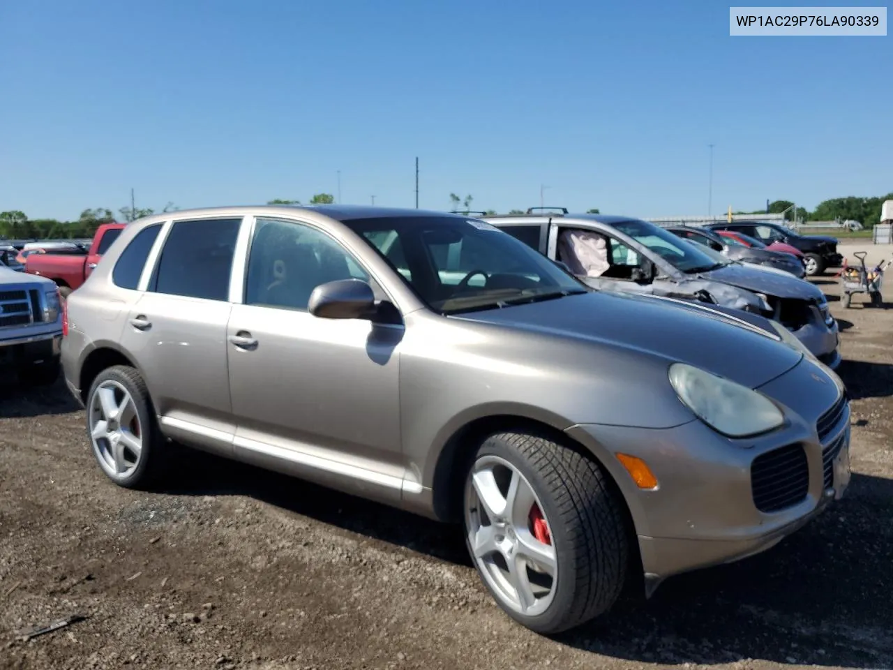 2006 Porsche Cayenne Turbo VIN: WP1AC29P76LA90339 Lot: 54503174