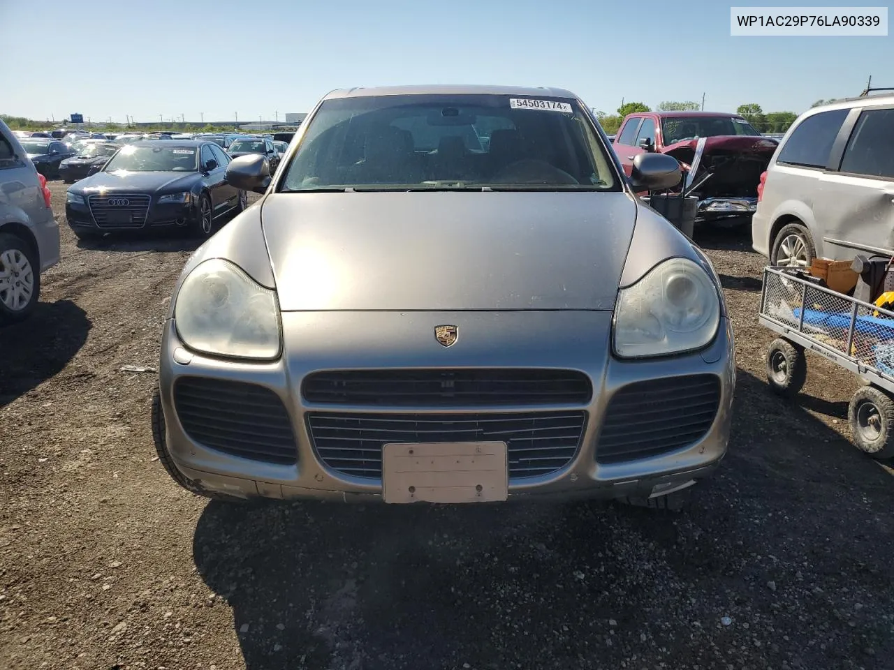 2006 Porsche Cayenne Turbo VIN: WP1AC29P76LA90339 Lot: 54503174