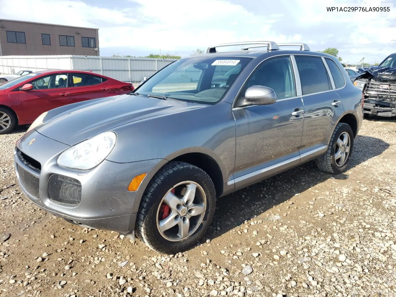 2006 Porsche Cayenne Turbo VIN: WP1AC29P76LA90955 Lot: 55684914