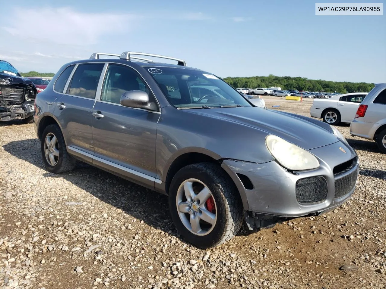 2006 Porsche Cayenne Turbo VIN: WP1AC29P76LA90955 Lot: 55684914