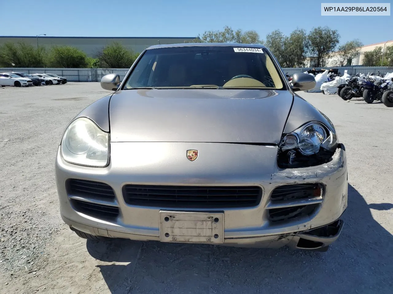 2006 Porsche Cayenne VIN: WP1AA29P86LA20564 Lot: 56344034