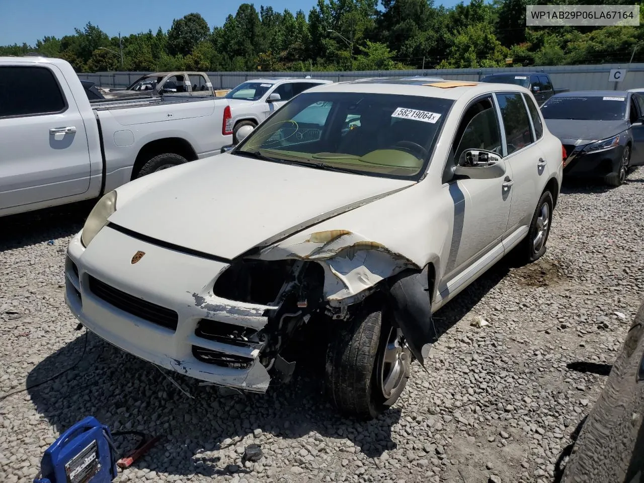 2006 Porsche Cayenne S VIN: WP1AB29P06LA67164 Lot: 58219064