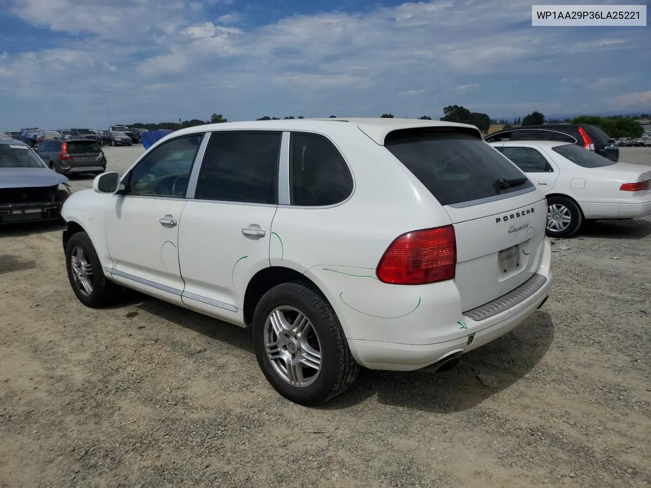 2006 Porsche Cayenne VIN: WP1AA29P36LA25221 Lot: 60504344