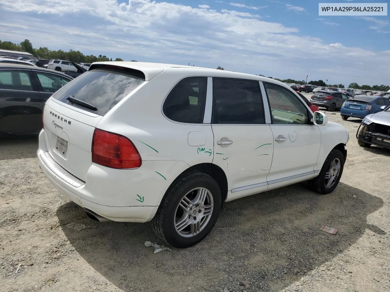 2006 Porsche Cayenne VIN: WP1AA29P36LA25221 Lot: 60504344