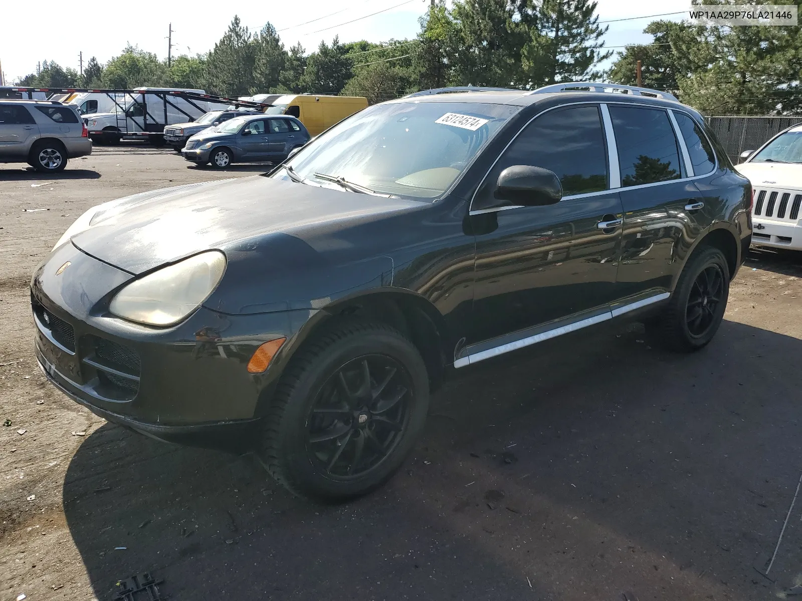 2006 Porsche Cayenne VIN: WP1AA29P76LA21446 Lot: 63124574