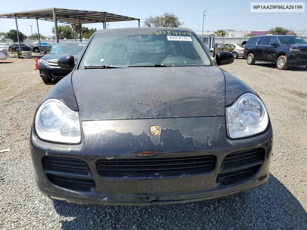 2006 Porsche Cayenne VIN: WP1AA29P86LA26199 Lot: 63354144