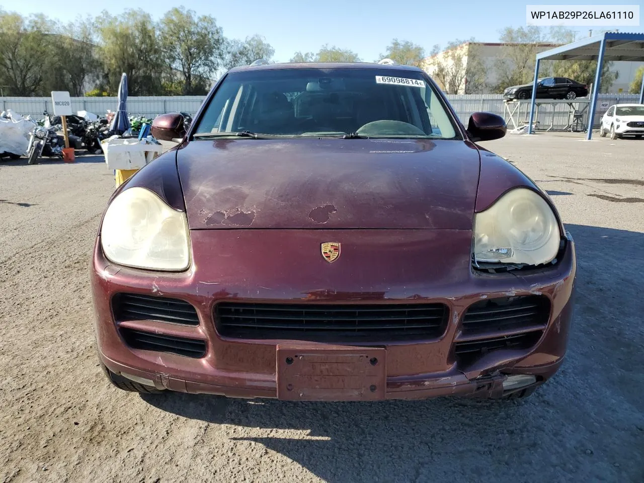 2006 Porsche Cayenne S VIN: WP1AB29P26LA61110 Lot: 69098814