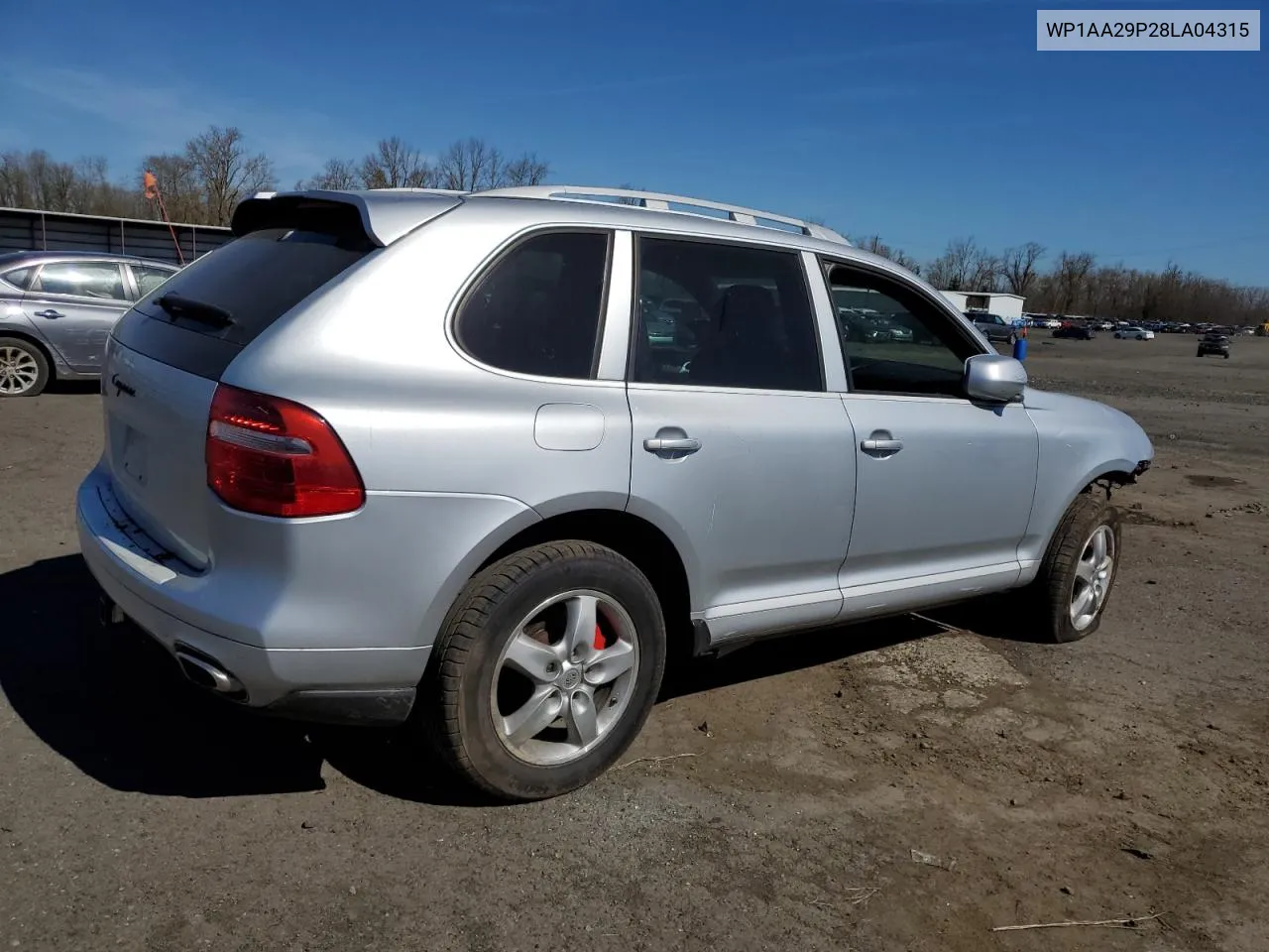 2008 Porsche Cayenne VIN: WP1AA29P28LA04315 Lot: 47039944