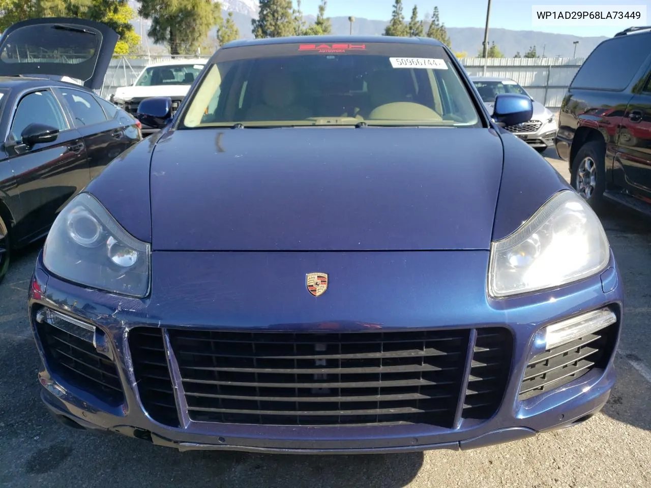 2008 Porsche Cayenne Gts VIN: WP1AD29P68LA73449 Lot: 50966744