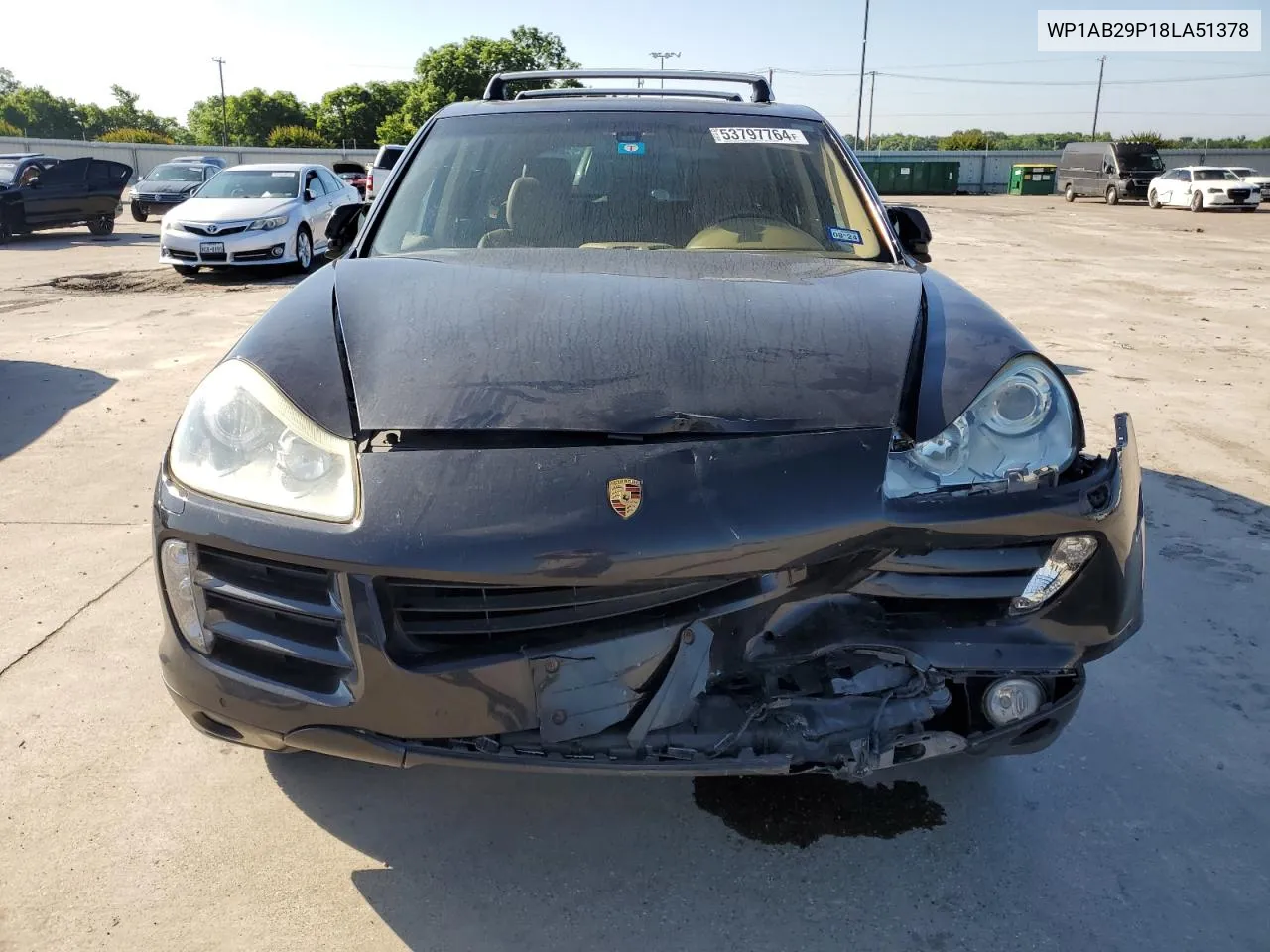 2008 Porsche Cayenne S VIN: WP1AB29P18LA51378 Lot: 53797764