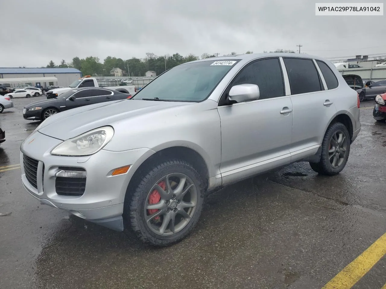 2008 Porsche Cayenne Turbo VIN: WP1AC29P78LA91042 Lot: 54142774