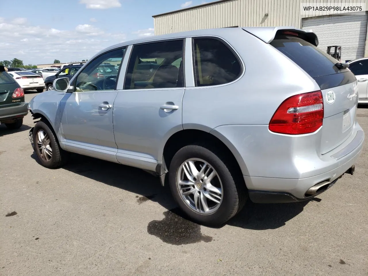 2008 Porsche Cayenne S VIN: WP1AB29P98LA43075 Lot: 55089044