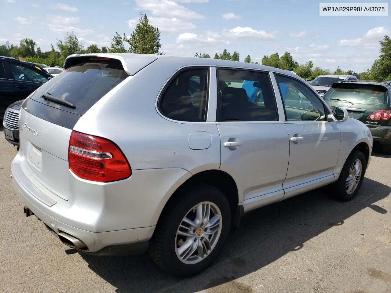 2008 Porsche Cayenne S VIN: WP1AB29P98LA43075 Lot: 55089044