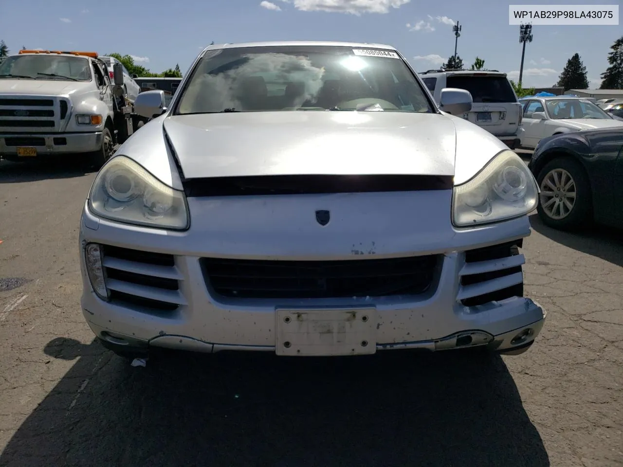 2008 Porsche Cayenne S VIN: WP1AB29P98LA43075 Lot: 55089044