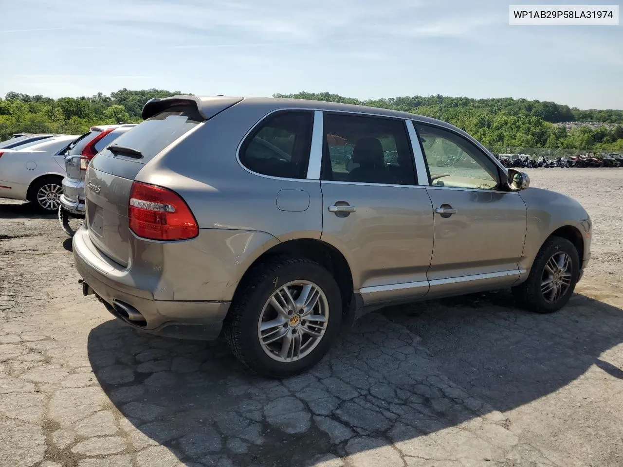 2008 Porsche Cayenne S VIN: WP1AB29P58LA31974 Lot: 55409264