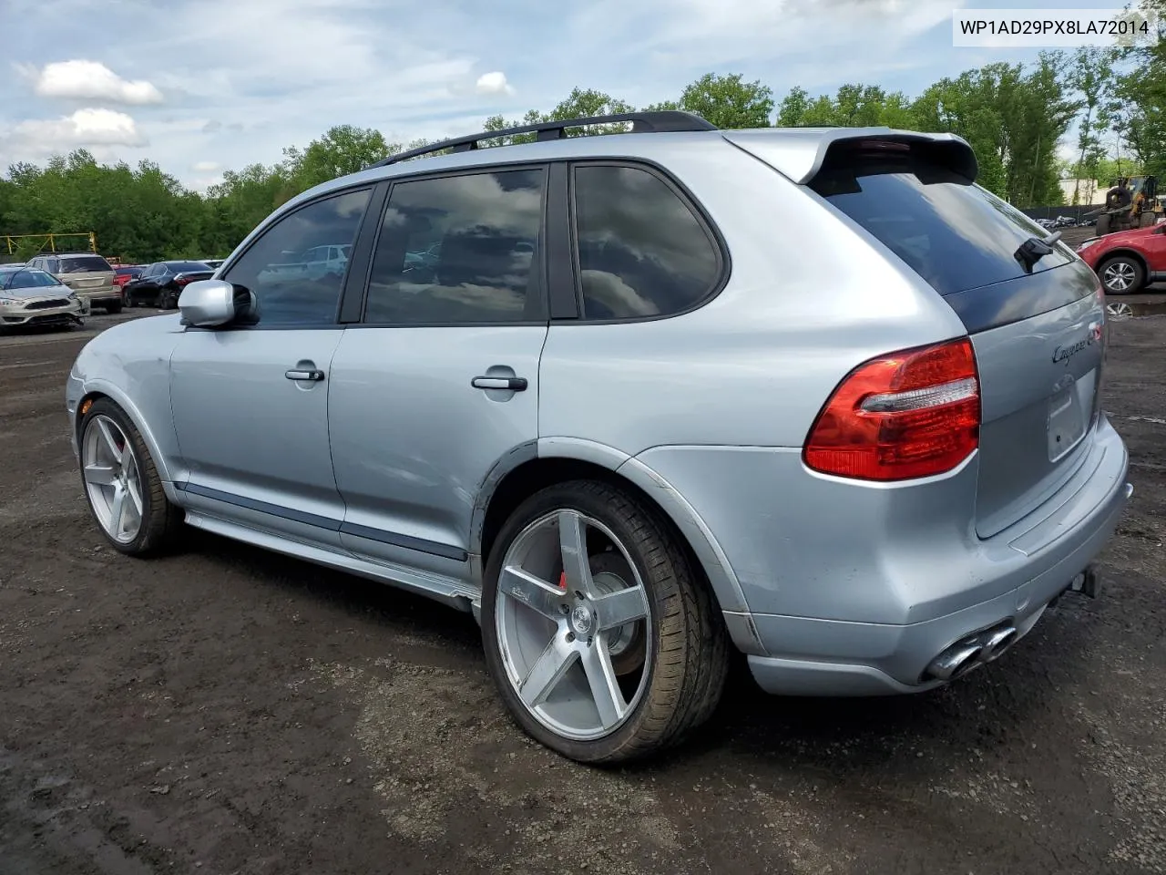 2008 Porsche Cayenne Gts VIN: WP1AD29PX8LA72014 Lot: 55457924