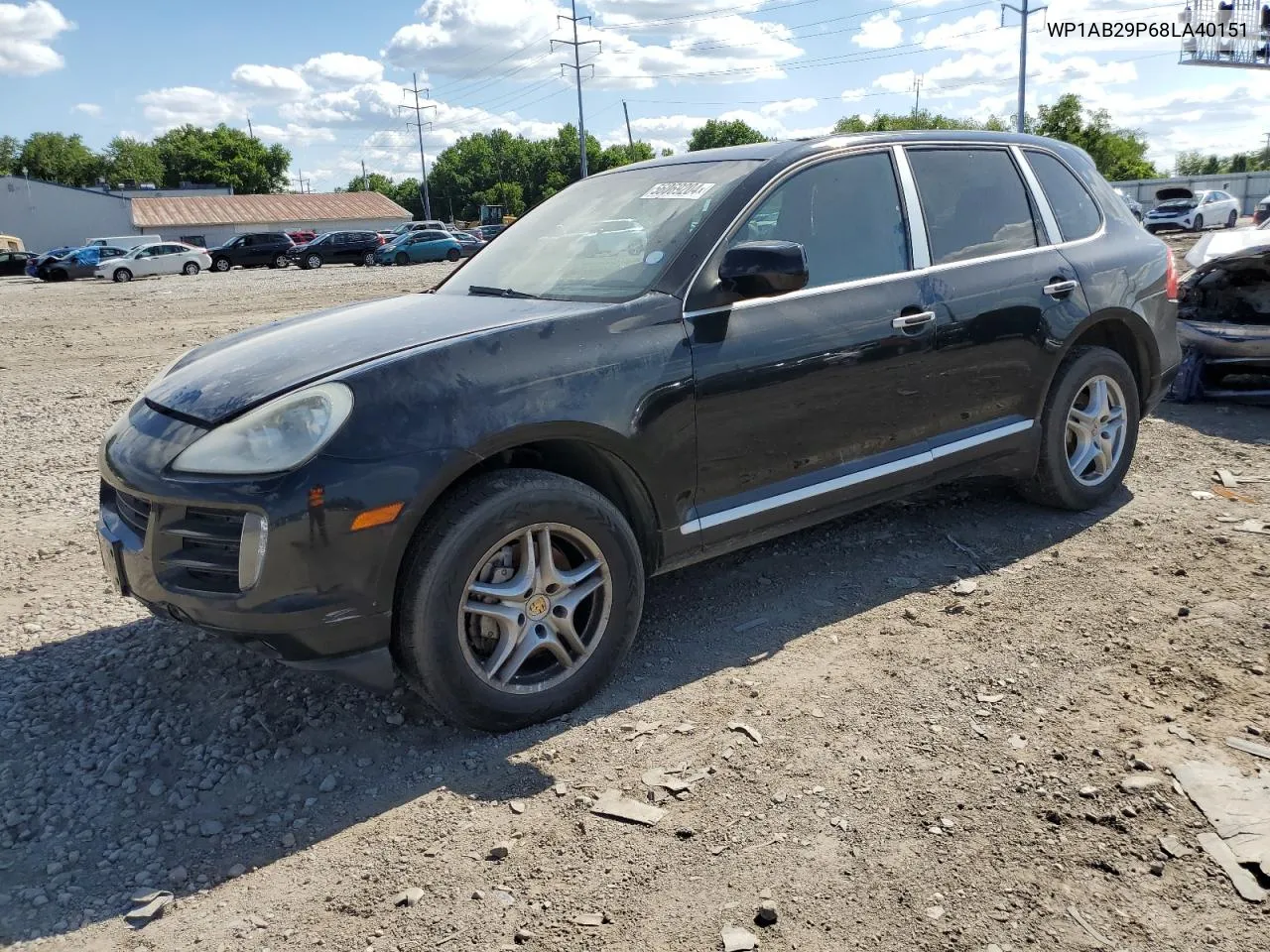 2008 Porsche Cayenne S VIN: WP1AB29P68LA40151 Lot: 56069204