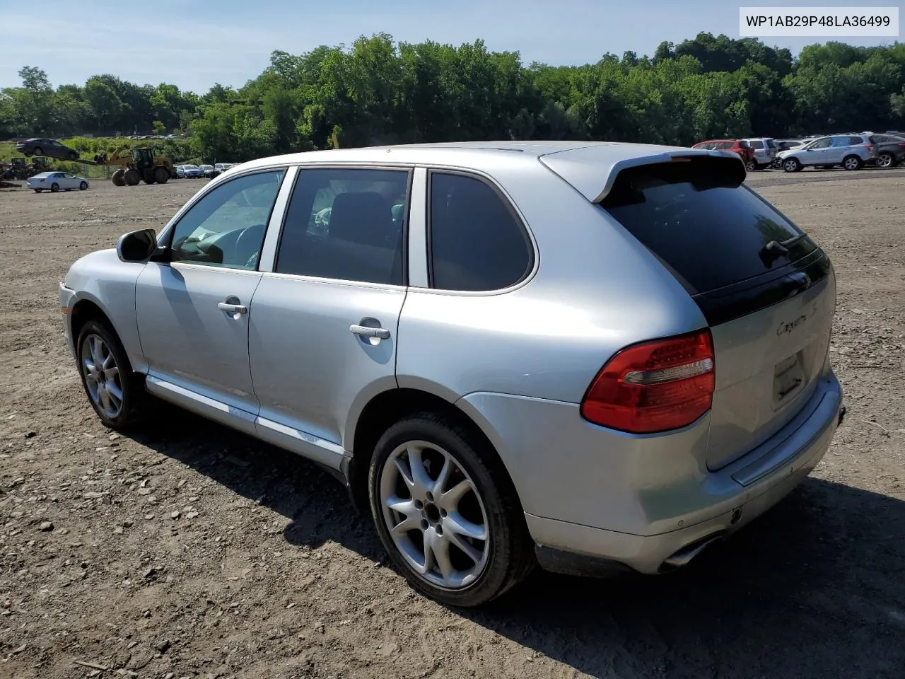 2008 Porsche Cayenne S VIN: WP1AB29P48LA36499 Lot: 56194824