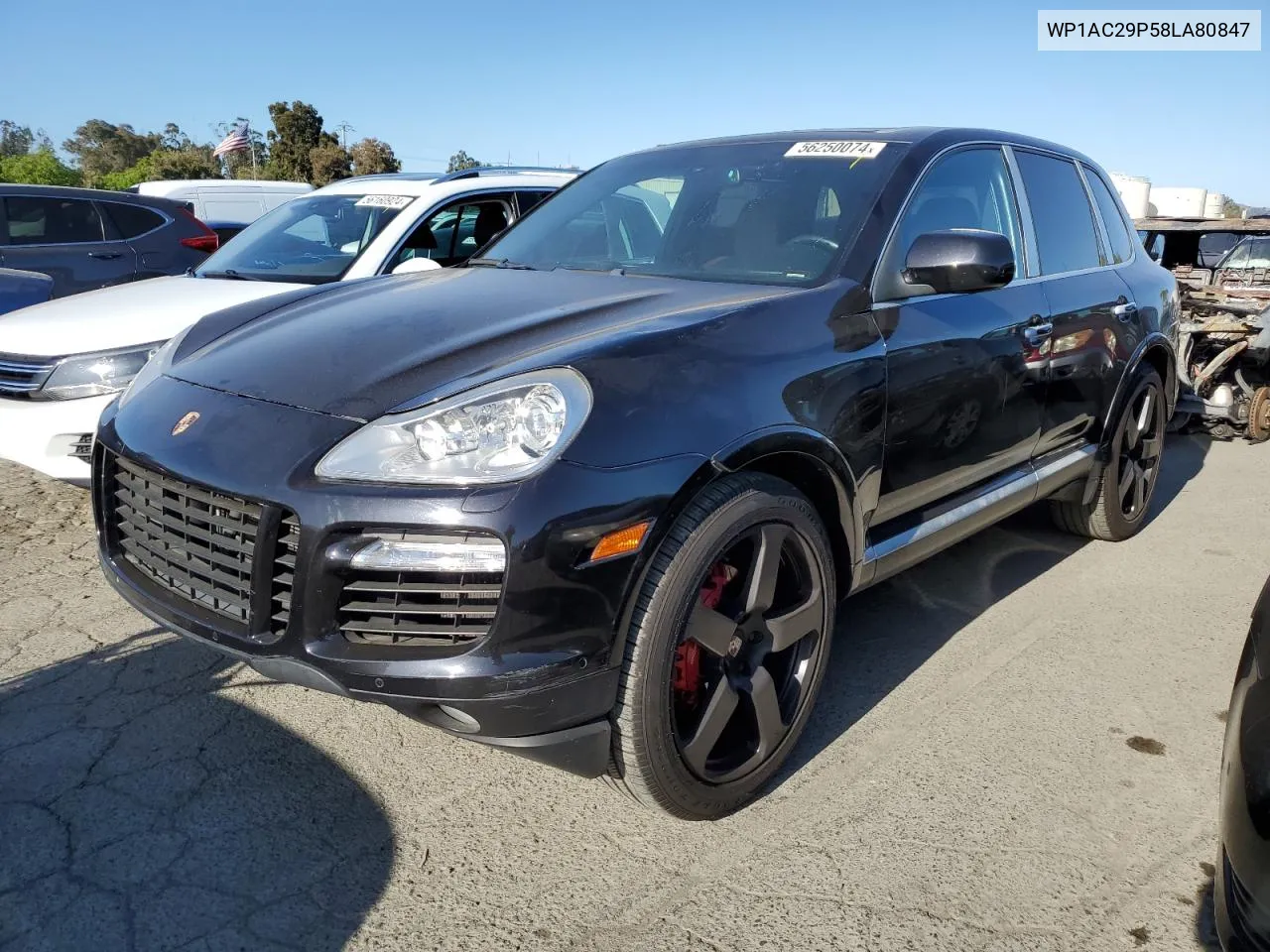 2008 Porsche Cayenne Turbo VIN: WP1AC29P58LA80847 Lot: 56250074