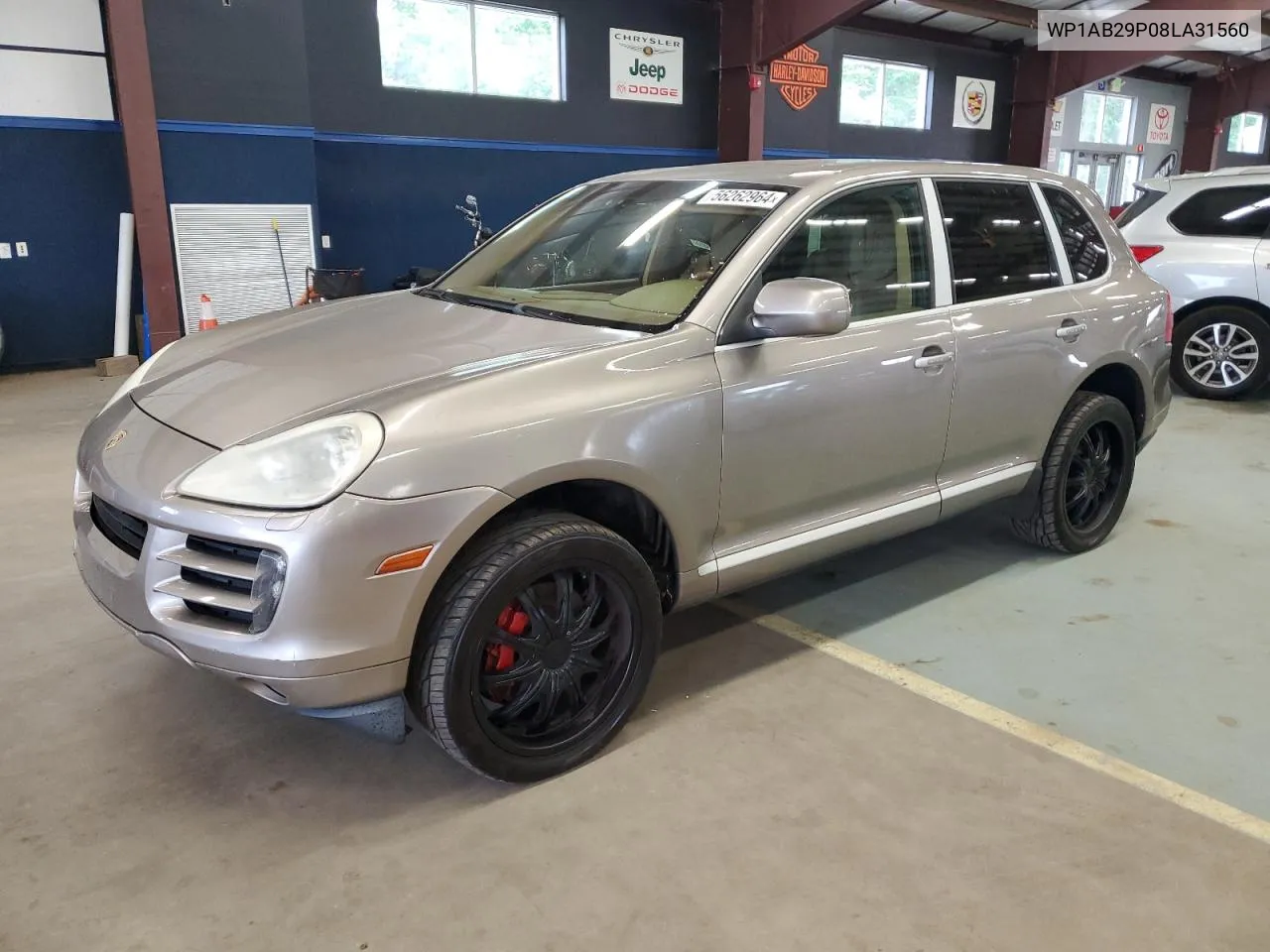 2008 Porsche Cayenne S VIN: WP1AB29P08LA31560 Lot: 56262964